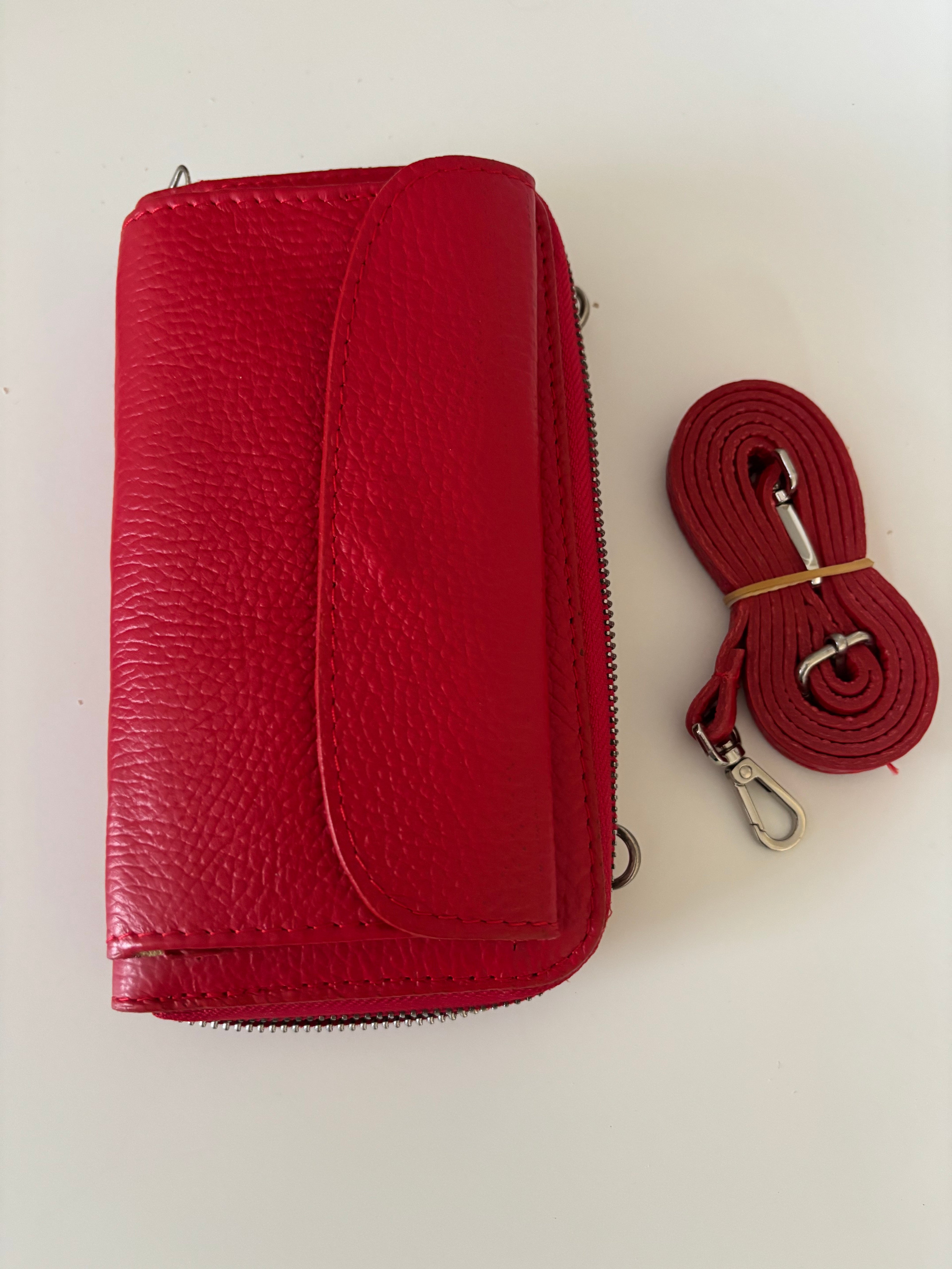 Geni - Clutch Wallet Red