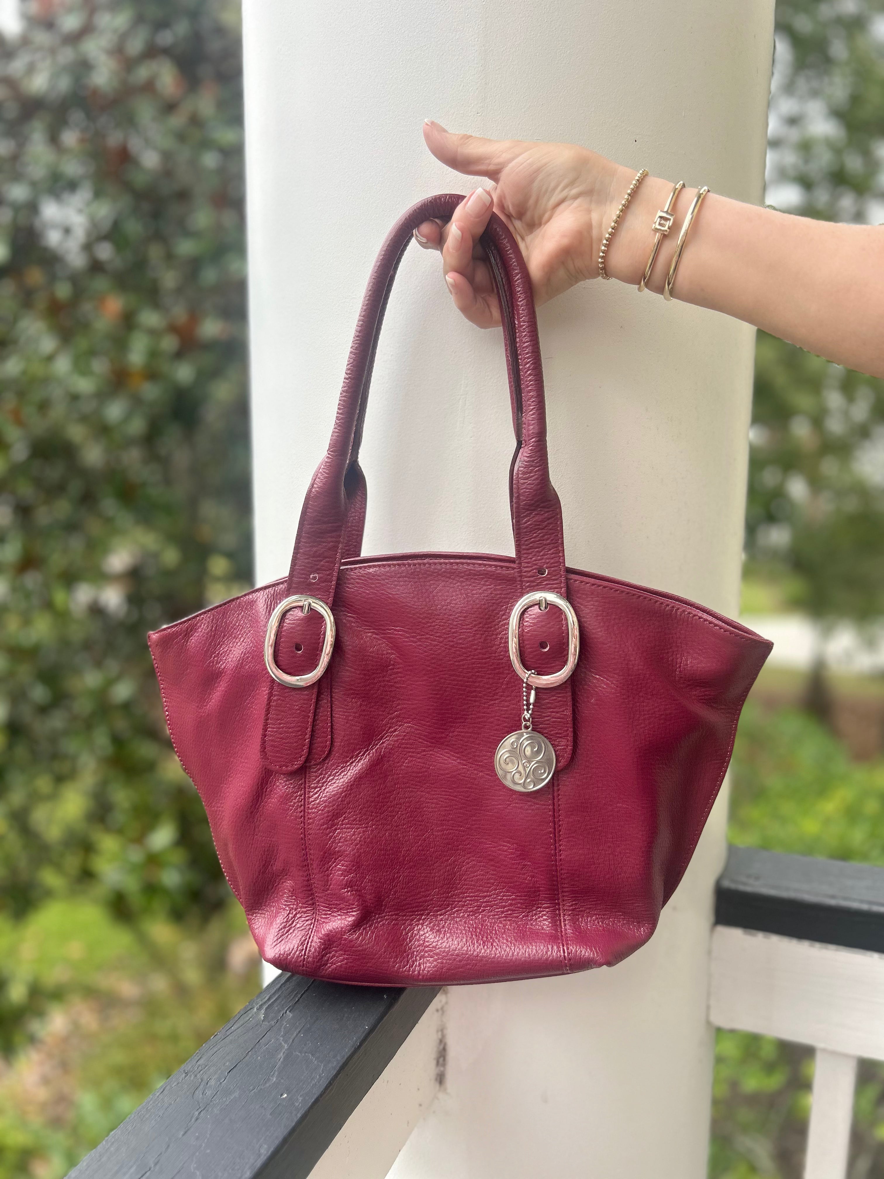 Terri - Tote Burgundy