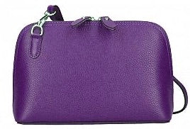 Rose handbag purple