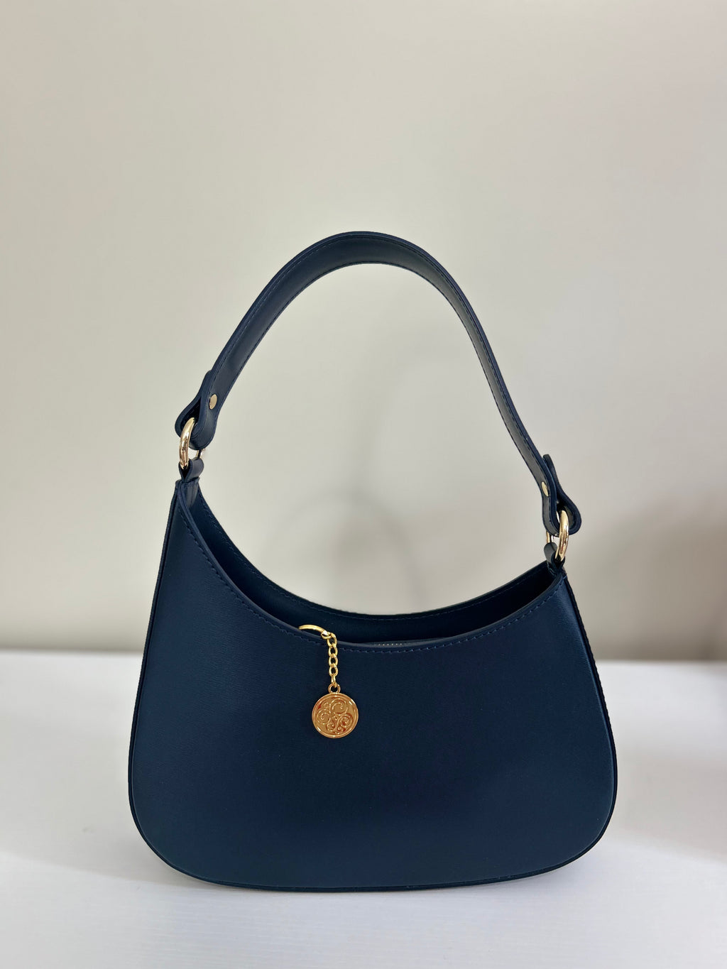 Lisa Small Shoulder Bag - Navy