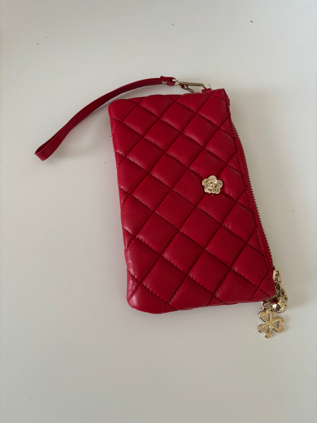 Patty Wristlet in Red by Grazia Bella