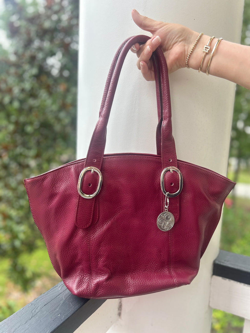 Terri - Tote Burgundy