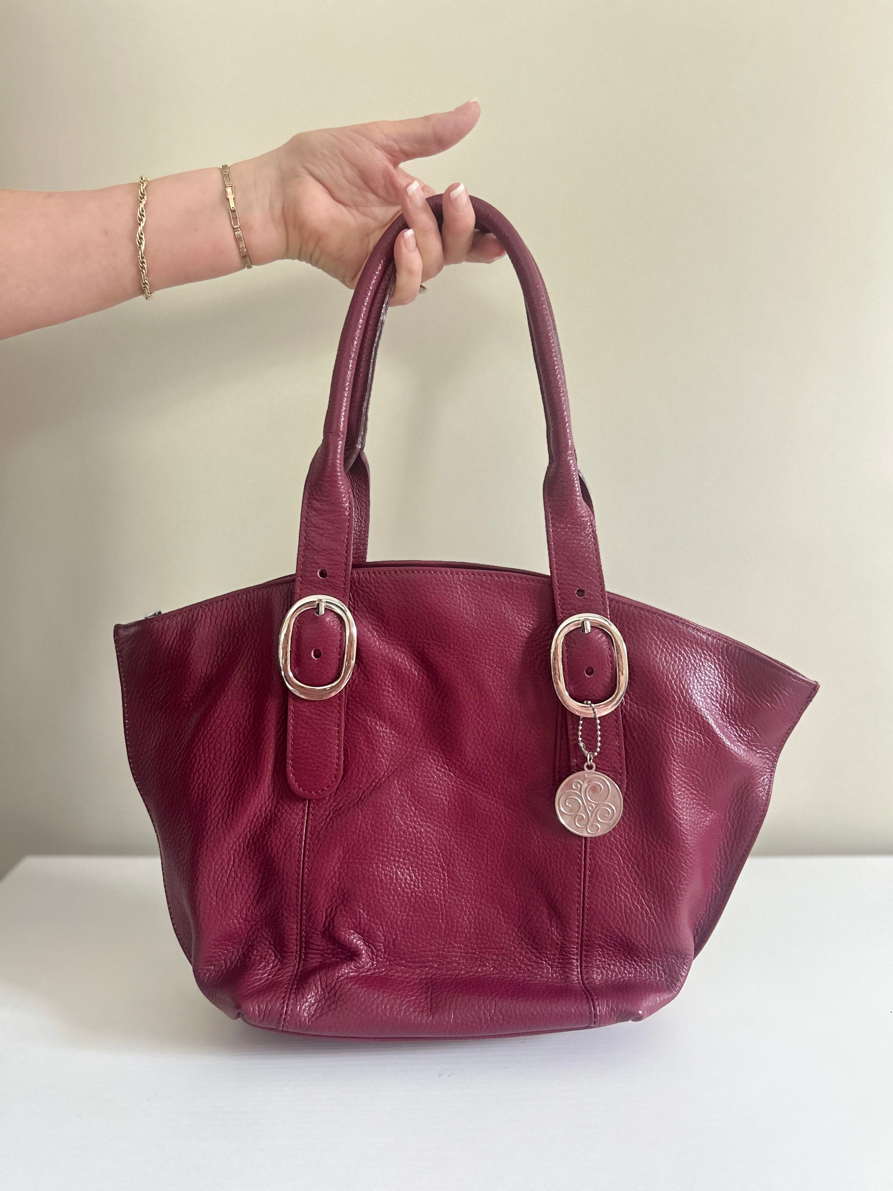 Terri - Tote Burgundy