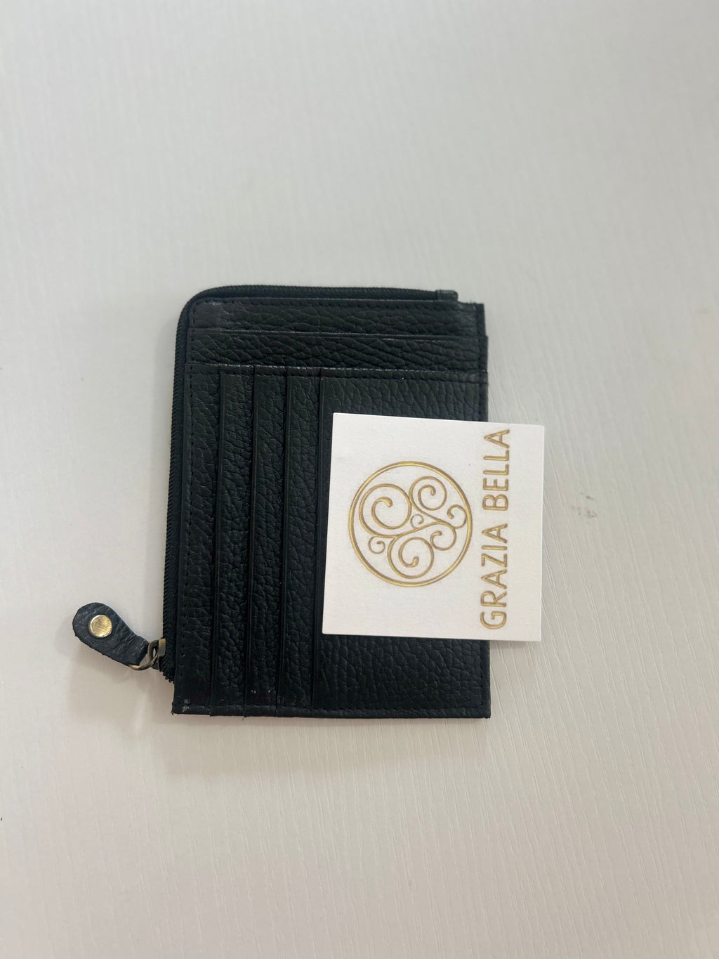 Grazia Bella Tracy Cardholder Wallet - Black