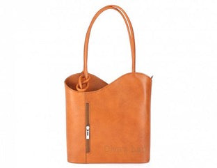 Zesty  Backpack Tote cognac